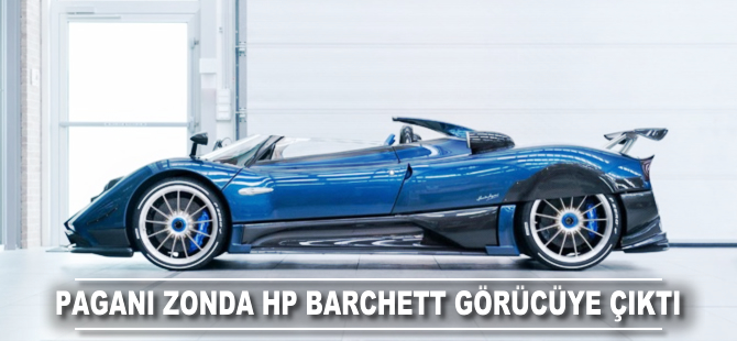 Pagani Zonda HP Barchetta görücüye çıktı