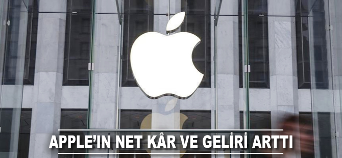 Apple'ın net kâr ve geliri arttı