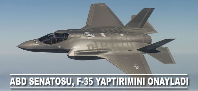 ABD senatosu F-35 yaptırımını onayladı