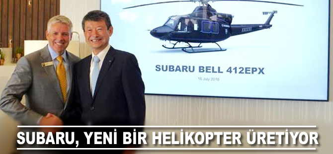 Subaru, yeni bir helikopter üretiyor