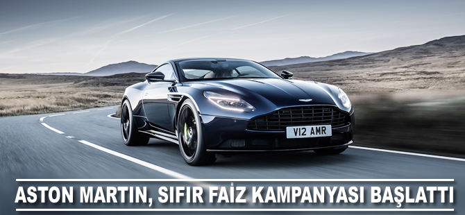 Aston Martin, 36 vadeye '0' faiz kampanyası başlattı