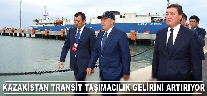 Kazakistan transit taşımacılık gelirini artırıyor