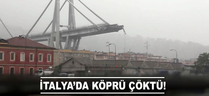 İtalya'da köprü çöktü!