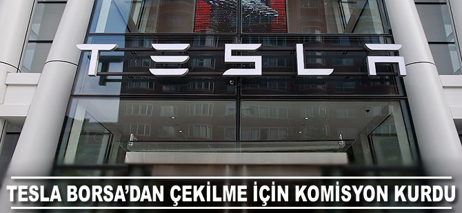 Tesla 'borsadan çekilme' için komisyon kurdu