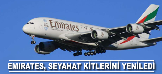 Emirates seyahat kitlerini yeniledi