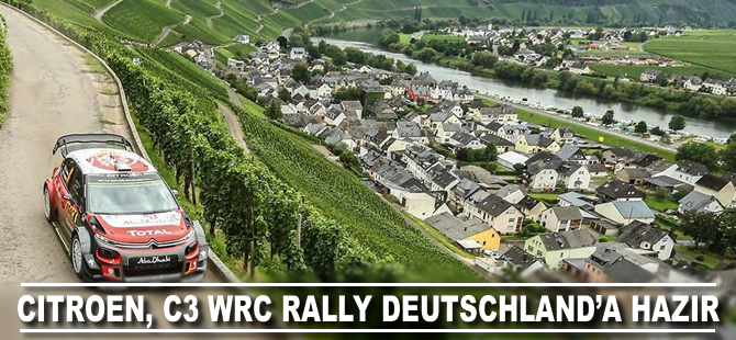 Cıtroën, C3 Wrc Rally Deutschland'a hazır