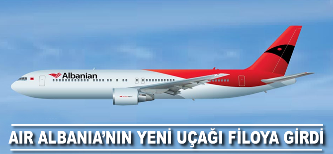 Air Albania'nın ilk uçağı filoya girdi