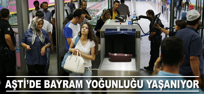 AŞTİ'de Kurban Bayramı yoğunluğu yaşanıyor