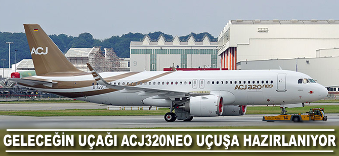 ACJ320neo uçuşa hazırlanıyor