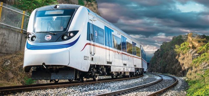 İzmir'de İzban treni raydan çıktı