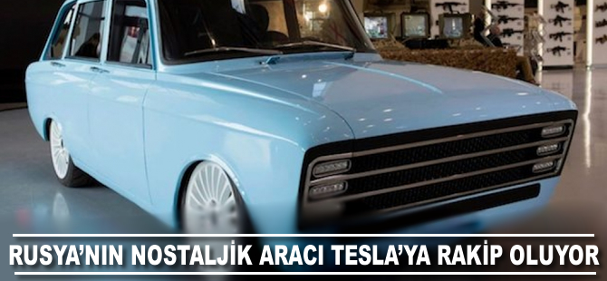 Rusya'nın nostaljik aracı Tesla'ya rakip oluyor