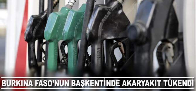 Burkina Faso'nun başkentinde grev nedeniyle akaryakıt stoku tükendi