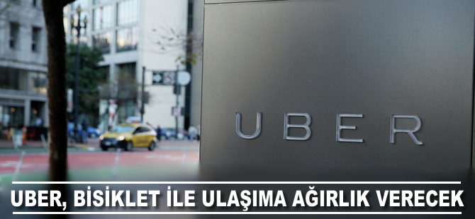 Uber, elektrikli scooter ve bisiklet ile ulaşıma ağırlık verecek