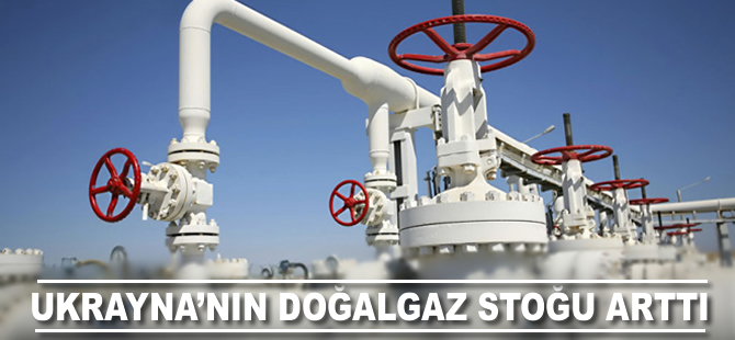 Ukrayna’nın doğalgaz stoğu 14,3 milyar metreküpe ulaştı