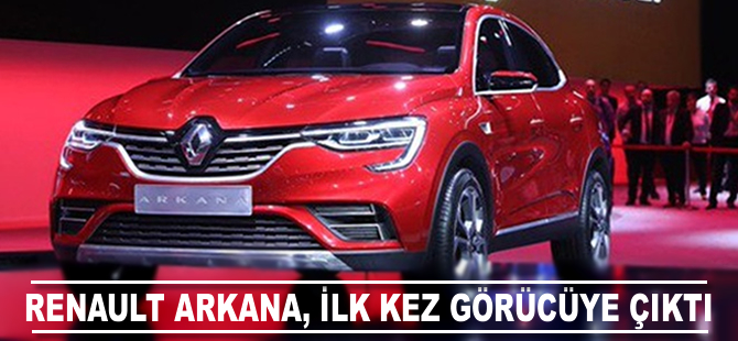 Renault ARKANA ilk kez görücüye çıktı