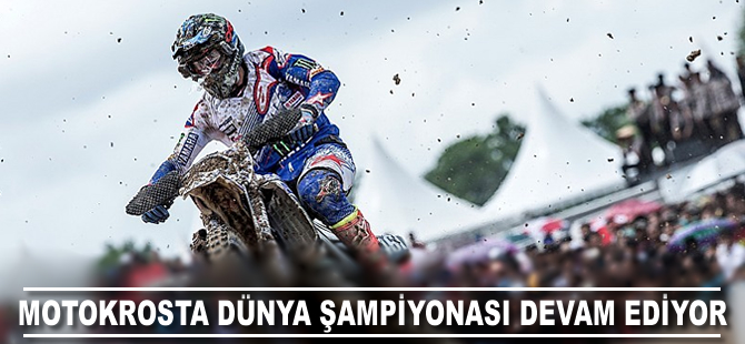 Motokrosta Dünya Şampiyonası devam ediyor