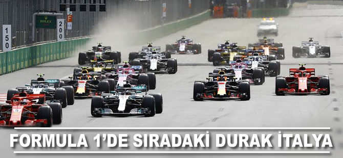 Formula 1'de sıradaki durak İtalya