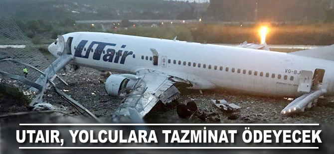 Utair yolculara tazminat ödeyecek