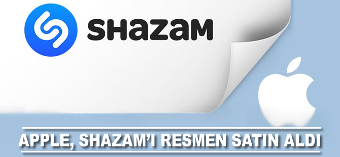 Apple, Shazam'ı resmen satın aldı