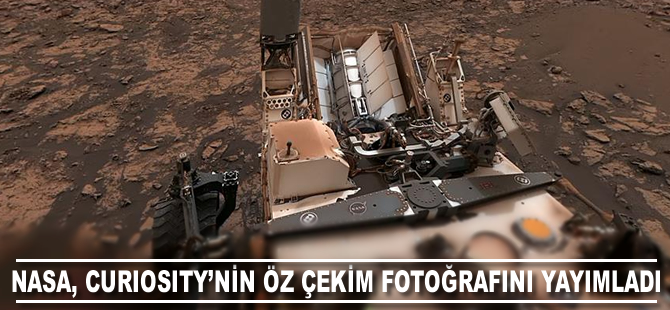 NASA, Curiosity'nin öz çekim fotoğrafını yayımladı