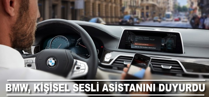 BMW kişisel sesli asistanını duyurdu!