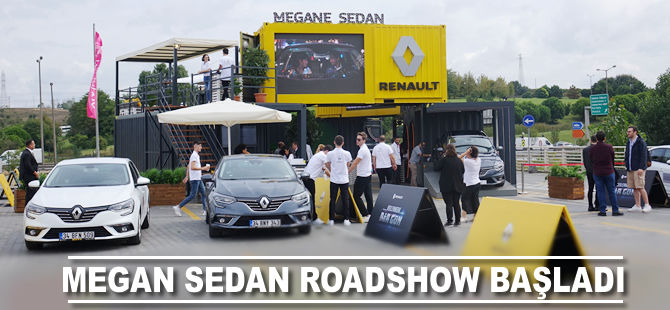 Megane Sedan Roadshow başladı