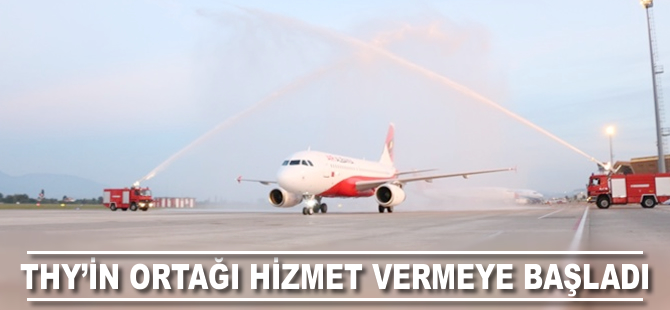 THY'nin ortağı hizmet vermeye başladı