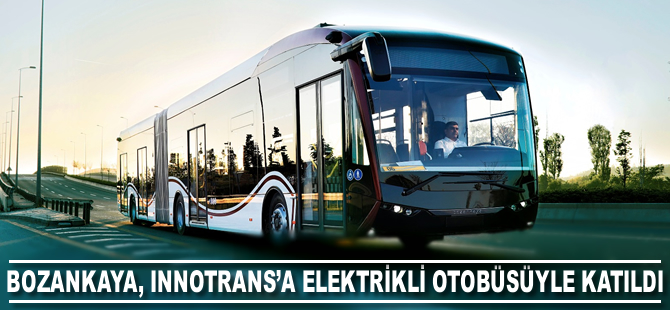 Bozankaya, Innotrans'a elektrikli otobüsüyle katıldı