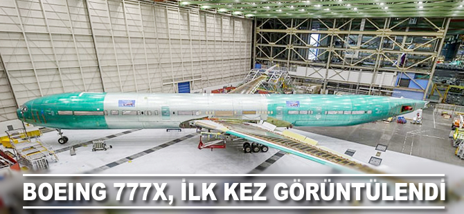 Boeing 777X, ilk kez görüntülendi