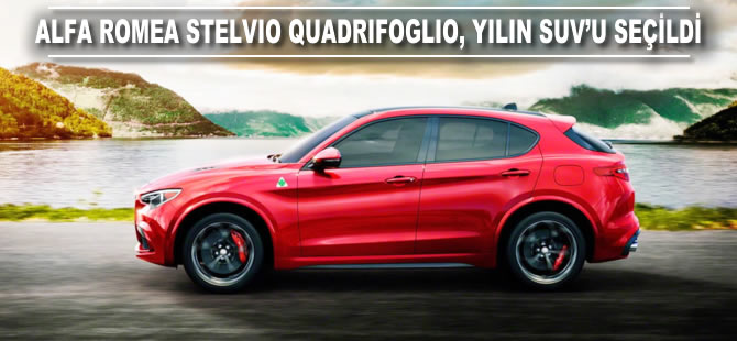 Alfa Romeo Stelvio Quadrifoglio, yılın SUV'u seçildi