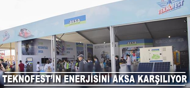 TEKNOFEST'in enerjisini Aksa karşılıyor