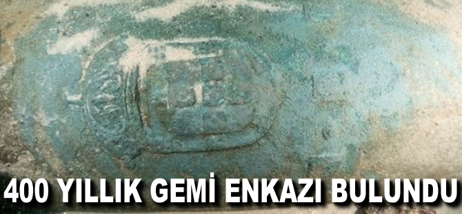 400 yıllık gemi enkazı bulundu