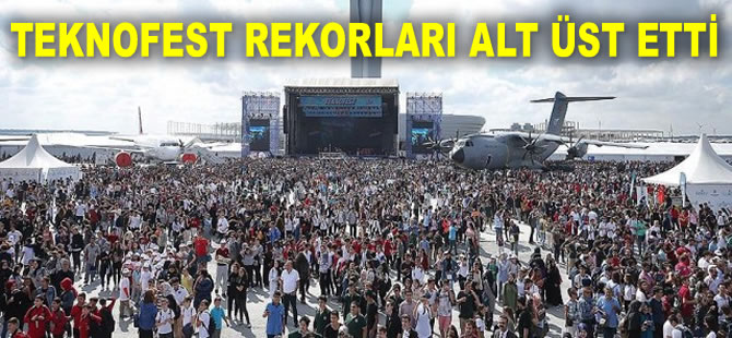 Teknofest ilk yılında rekorları alt üst etti