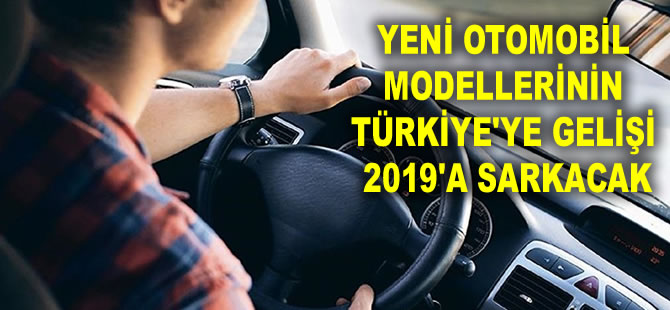 'Yeni otomobil modellerinin Türkiye'ye gelişi 2019'a sarkacak'