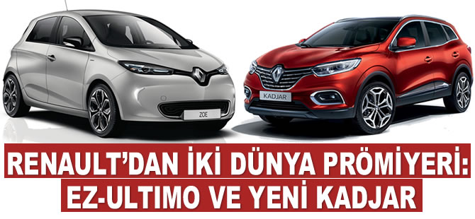 Renault’dan Paris Otomobil Fuarı’nda İki Dünya Prömiyeri: EZ-ULTIMO ve Yeni Kadjar