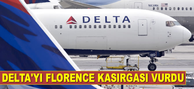 Delta'yı Florence Kasırgası vurdu