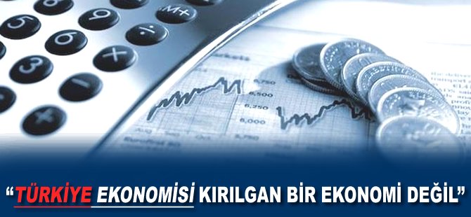 "Türkiye ekonomisi kırılgan bir ekonomi değil"