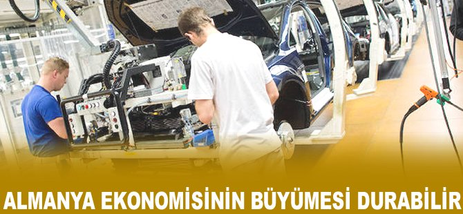 Almanya ekonomisinin büyümesi durabilir