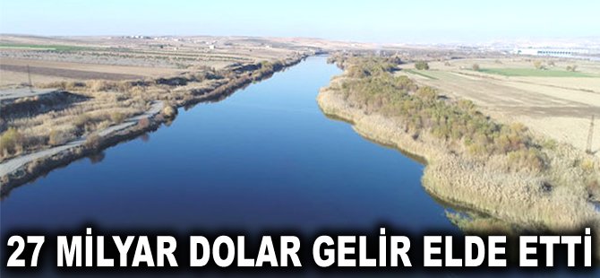 27 milyar dolar gelir elde etti