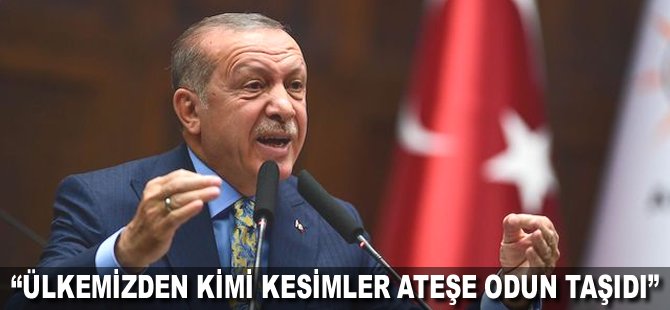 "Ülkemizden kimi kesimler ateşe odun taşıdı"