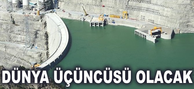 Dünya üçüncüsü olacak