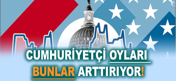 Cumhuriyetçi oyları bunlar arttırıyor!