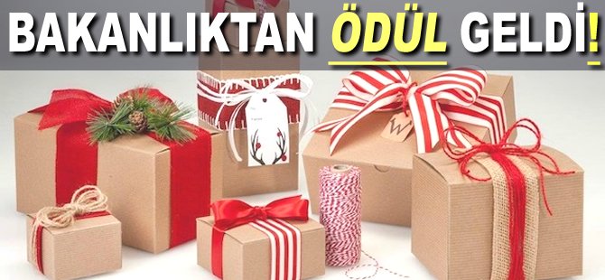 Bakanlıktan ödül geldi!