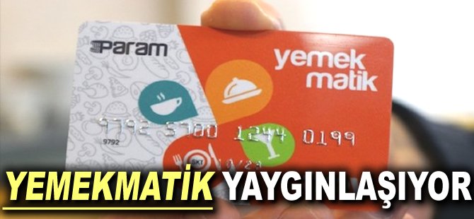 Yemekmatik yaygınlaşıyor