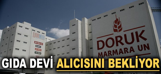 Gıda devi alıcısını bekliyor