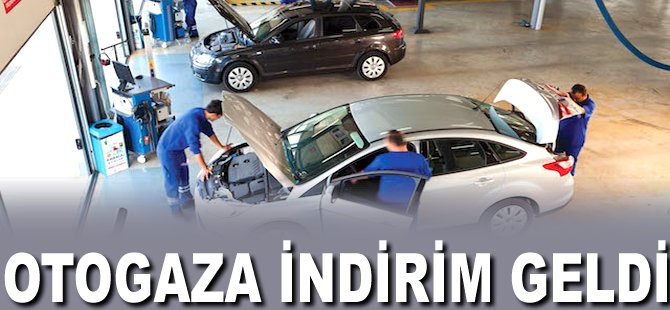 Otogaza indirim geldi