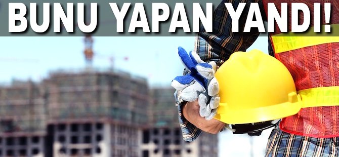 Bunu yapan yandı!