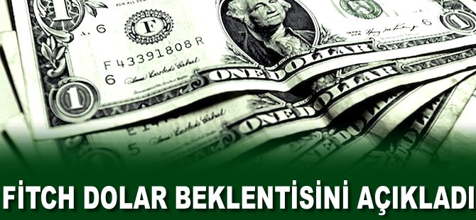 Fitch Dolar beklentisini açıkladı