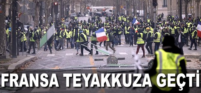 Fransa teyakkuza geçti