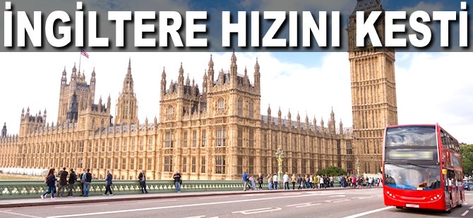 İngiltere hızını kesti